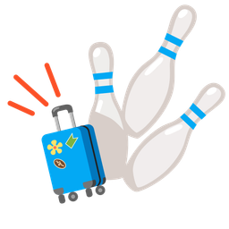 bowling and luggage