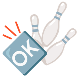 bowling and OK button