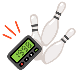 bowling and pager