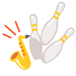bowling and saxophone