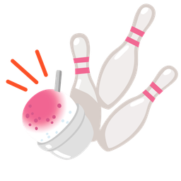 bowling and shaved ice