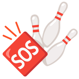 bowling and SOS button