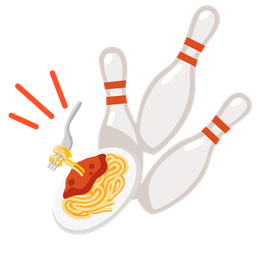 bowling and spaghetti