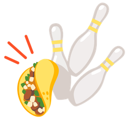 bowling and taco