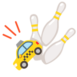 bowling and taxi