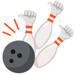 bowling and thumbs up