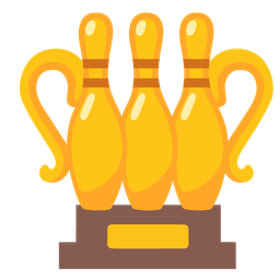 bowling and trophy