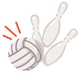 bowling and volleyball