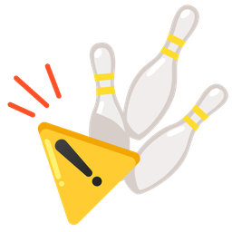 bowling and warning