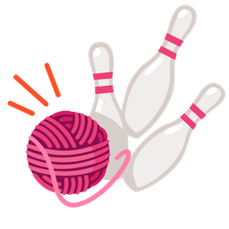 bowling and yarn