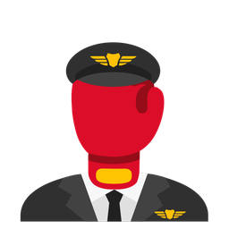 boxing glove and airplane