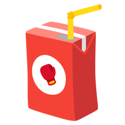 boxing glove and beverage box