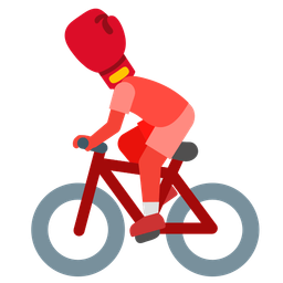 boxing glove and bicycle