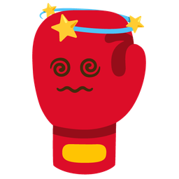 boxing glove and dizzy