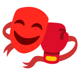 boxing glove and performing arts