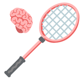 brain and badminton
