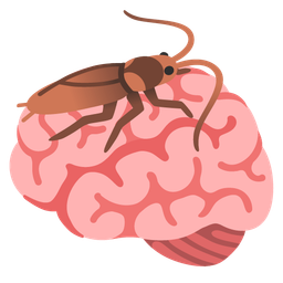 brain and cockroach