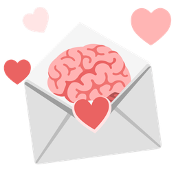 brain and love letter