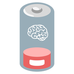 brain and low battery