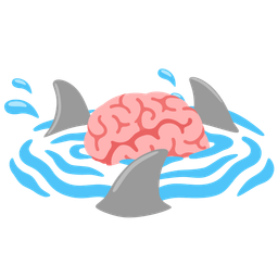 brain and shark