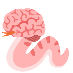 brain and snake