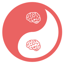 brain and yin yang