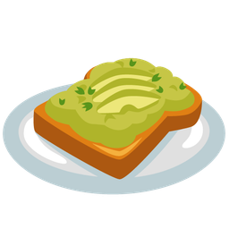bread and avocado