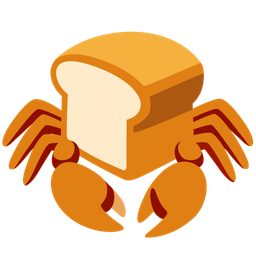 bread and crab