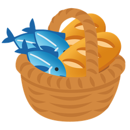 bread and fish