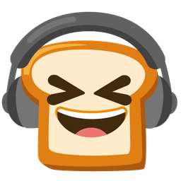 bread and headphone