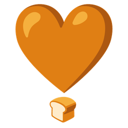 bread and heart exclamation