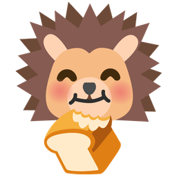 bread and hedgehog