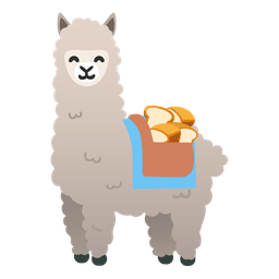 bread and llama