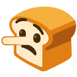 bread and lying face