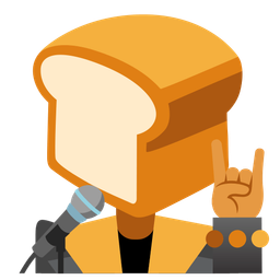 bread and microphone