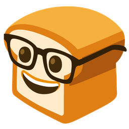 bread and nerd face