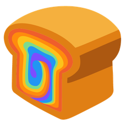 bread and rainbow
