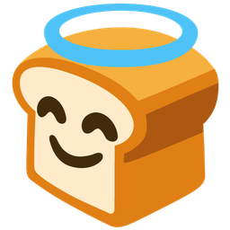Bread and Smiling face with halo