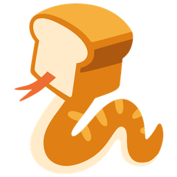 bread and snake