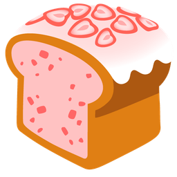 bread and strawberry