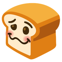 bread and woozy face