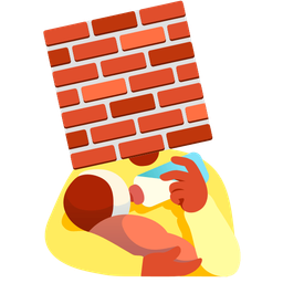 Brick and Baby bottle