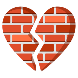 Brick and Broken heart