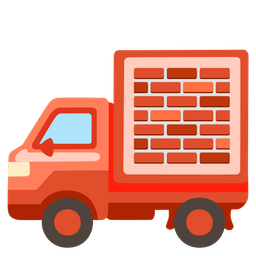 Brick and Delivery truck
