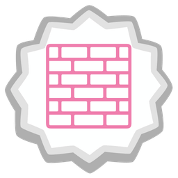 Brick and Fish cake with swirl