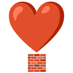 Brick and Heart exclamation