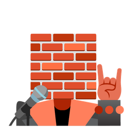 Brick and Microphone