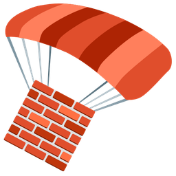 Brick and Parachute