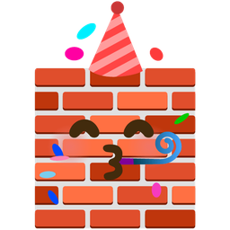 Brick and Partying face