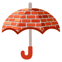 Brick and Umbrella